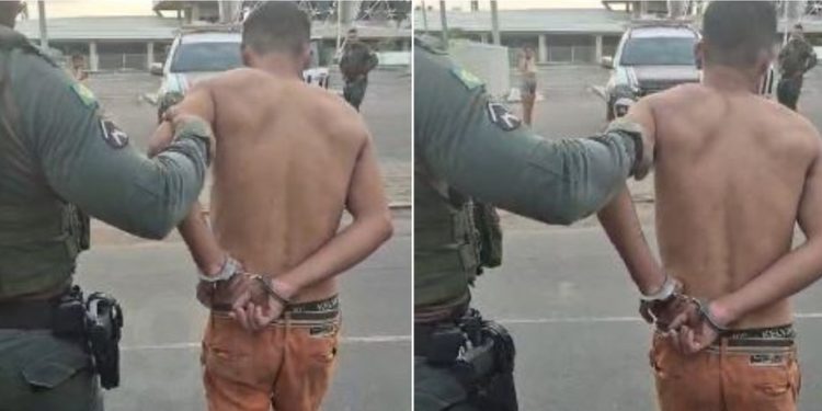 Suspeito é preso após agredir companheira com pá em Barbalha