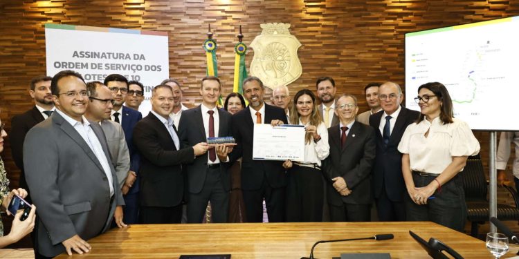 Transnordestina tem 100% das obras autorizadas no trecho do Ceará