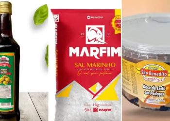 Anvisa determina recolhimento de sal grosso e doce de leite e proíbe venda de azeite extravirgem