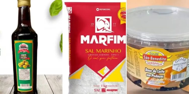 Anvisa determina recolhimento de sal grosso e doce de leite e proíbe venda de azeite extravirgem