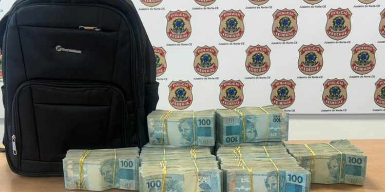 Polícia Federal apreende cerca de R$ 500 mil em Juazeiro do Norte em operação contra lavagem de dinheiro